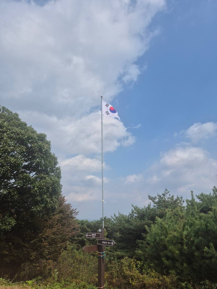 2.봉덕산 찢어진 태극기